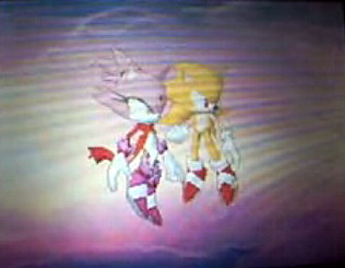 Супер Блейз и Супер Соник в Sonic Rush