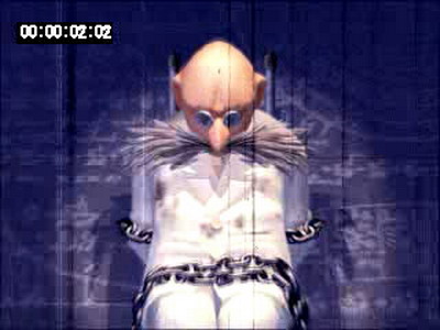 Джеральд в Sonic Adventure 2 перед своей "казнью".