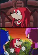 Наклз в Sonic Underground