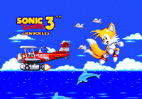 Супер Тэйлз в конце Sonic TH 3